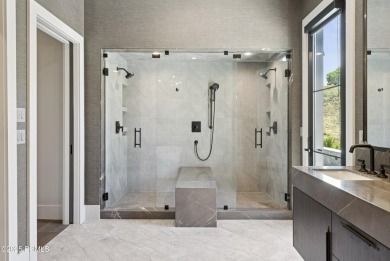 This stunning new construction home in the exclusive Tuhaye on Talisker Club At Tuhaye in Utah - for sale on GolfHomes.com, golf home, golf lot