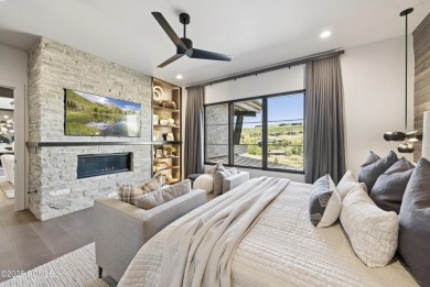This stunning new construction home in the exclusive Tuhaye on Talisker Club At Tuhaye in Utah - for sale on GolfHomes.com, golf home, golf lot