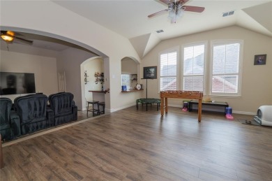Stunning 5-bedroom home nestled in the highly sought-after on Lantana Golf Club in Texas - for sale on GolfHomes.com, golf home, golf lot