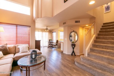 This fully furnished 2 bed, 3 bath condo is perfectly positioned on London Bridge Golf Course in Arizona - for sale on GolfHomes.com, golf home, golf lot