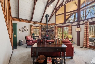 Nestled in the heart of the Laurel Highlands, this 3-bedroom on Kings Mountain Golf Course in Pennsylvania - for sale on GolfHomes.com, golf home, golf lot