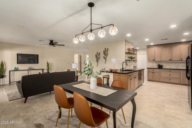 COMPLETELY RE-IMAGINED from top to bottom this STUNNING REMODEL on Cottonwood Country Club in Arizona - for sale on GolfHomes.com, golf home, golf lot