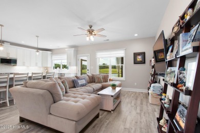This beautiful 3-bedroom, 2.5-bath custom-built home with two on North River Club in North Carolina - for sale on GolfHomes.com, golf home, golf lot