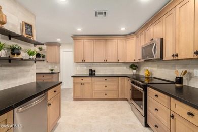 COMPLETELY RE-IMAGINED from top to bottom this STUNNING REMODEL on Cottonwood Country Club in Arizona - for sale on GolfHomes.com, golf home, golf lot