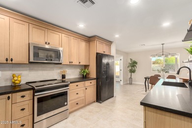 COMPLETELY RE-IMAGINED from top to bottom this STUNNING REMODEL on Cottonwood Country Club in Arizona - for sale on GolfHomes.com, golf home, golf lot