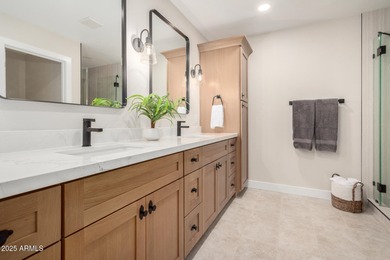 COMPLETELY RE-IMAGINED from top to bottom this STUNNING REMODEL on Cottonwood Country Club in Arizona - for sale on GolfHomes.com, golf home, golf lot