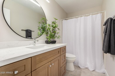 COMPLETELY RE-IMAGINED from top to bottom this STUNNING REMODEL on Cottonwood Country Club in Arizona - for sale on GolfHomes.com, golf home, golf lot