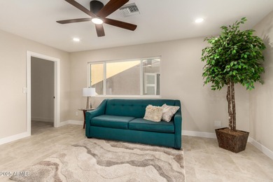 COMPLETELY RE-IMAGINED from top to bottom this STUNNING REMODEL on Cottonwood Country Club in Arizona - for sale on GolfHomes.com, golf home, golf lot