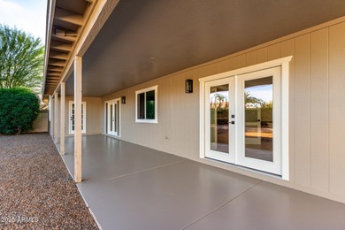 COMPLETELY RE-IMAGINED from top to bottom this STUNNING REMODEL on Cottonwood Country Club in Arizona - for sale on GolfHomes.com, golf home, golf lot