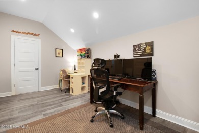 This beautiful 3-bedroom, 2.5-bath custom-built home with two on North River Club in North Carolina - for sale on GolfHomes.com, golf home, golf lot