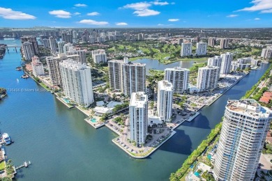 Amazing waterfront living awaits you in the heart of Aventura on Turnberry Isle Resort and Club in Florida - for sale on GolfHomes.com, golf home, golf lot