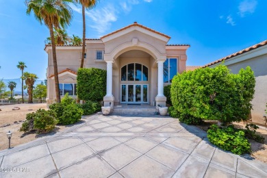 Experience one of Lake Havasu's most iconic residences, a true on London Bridge Golf Course in Arizona - for sale on GolfHomes.com, golf home, golf lot