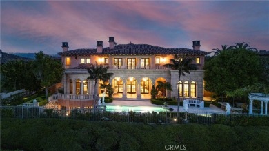 Perched at the highest elevation in the prestigious, guard-gated on Pelican Hill Golf Club in California - for sale on GolfHomes.com, golf home, golf lot