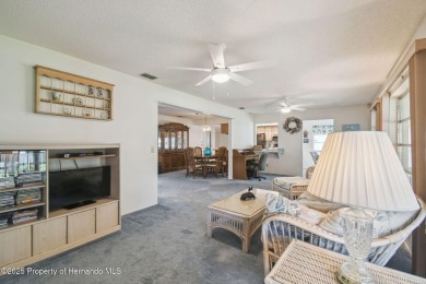 Don't miss this well-maintained Oakmont model featuring 2 on Timber Pines Golf Course in Florida - for sale on GolfHomes.com, golf home, golf lot
