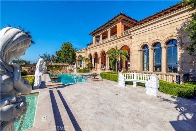 Perched at the highest elevation in the prestigious, guard-gated on Pelican Hill Golf Club in California - for sale on GolfHomes.com, golf home, golf lot