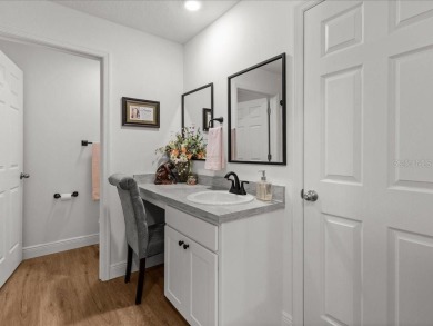 Built in 2023 and thoughtfully upgraded with luxury vinyl plank on Marion Oaks Country Club in Florida - for sale on GolfHomes.com, golf home, golf lot