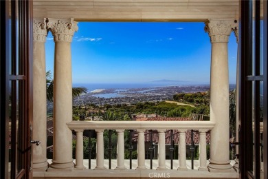 Perched at the highest elevation in the prestigious, guard-gated on Pelican Hill Golf Club in California - for sale on GolfHomes.com, golf home, golf lot