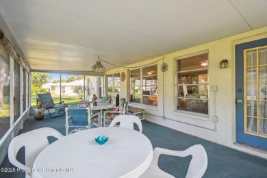 Don't miss this well-maintained Oakmont model featuring 2 on Timber Pines Golf Course in Florida - for sale on GolfHomes.com, golf home, golf lot