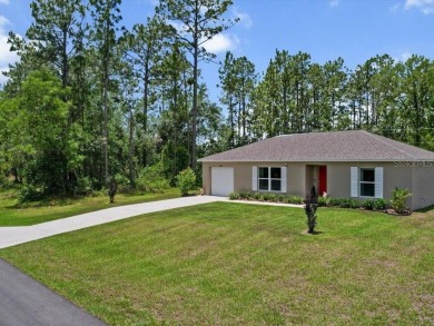 Built in 2023 and thoughtfully upgraded with luxury vinyl plank on Marion Oaks Country Club in Florida - for sale on GolfHomes.com, golf home, golf lot