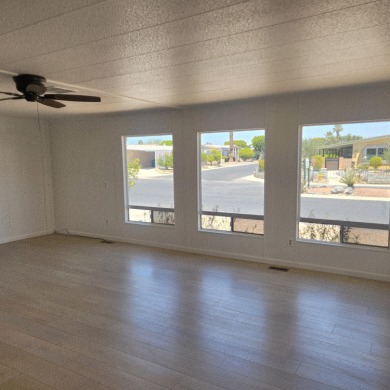 This property has a unique 2 bed/2 bath cozy open floor plan on Palm Desert Greens Country Club in California - for sale on GolfHomes.com, golf home, golf lot