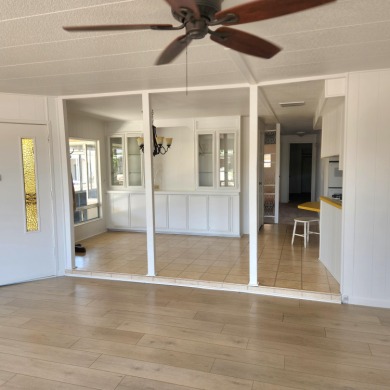 This property has a unique 2 bed/2 bath cozy open floor plan on Palm Desert Greens Country Club in California - for sale on GolfHomes.com, golf home, golf lot
