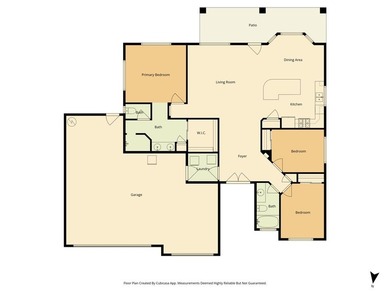 Beautiful 3-bedroom, 2-bath home with a 3-car boat-deep garage on Desert Lakes Golf Course in Arizona - for sale on GolfHomes.com, golf home, golf lot