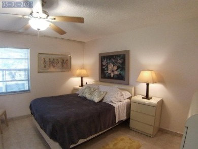 55+ Senior Community. Two-bedrooms corner condo. True ground on Kings Point Golf -Flanders Way in Florida - for sale on GolfHomes.com, golf home, golf lot