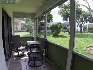 55+ Senior Community. Two-bedrooms corner condo. True ground on Kings Point Golf -Flanders Way in Florida - for sale on GolfHomes.com, golf home, golf lot