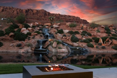 A private oasis in your backyard! Built by Shakespeare on Entrada at Snow Canyon in Utah - for sale on GolfHomes.com, golf home, golf lot