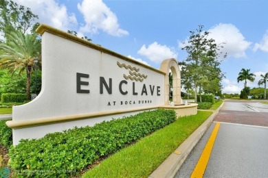 Stunning 2019 townhome located in the highly desirable Enclave on Boca Dunes Golf and Country Club in Florida - for sale on GolfHomes.com, golf home, golf lot