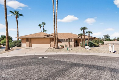 Great San Franciscan model tucked away in a quiet cul-de-sac on on Stardust Golf Course in Arizona - for sale on GolfHomes.com, golf home, golf lot