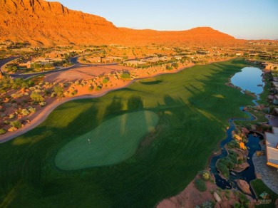 A private oasis in your backyard! Built by Shakespeare on Entrada at Snow Canyon in Utah - for sale on GolfHomes.com, golf home, golf lot