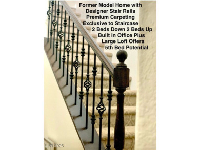 Former MODEL HOME in GATED Lake Las Vegas--LOWEST PRICE for this on Falls Golf Course in Nevada - for sale on GolfHomes.com, golf home, golf lot