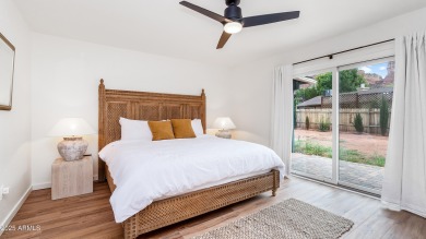 Discover a truly exceptional turnkey home nestled in a quiet on Oakcreek Country Club in Arizona - for sale on GolfHomes.com, golf home, golf lot