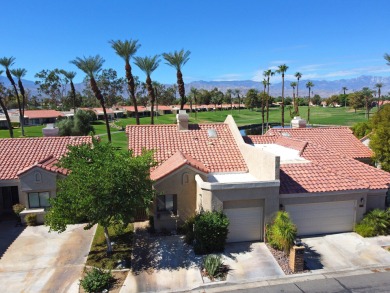 Nestled in the highly sought-after gated community of Palm on Palm Desert Resort Country Club in California - for sale on GolfHomes.com, golf home, golf lot