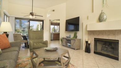 Nestled in the highly sought-after gated community of Palm on Palm Desert Resort Country Club in California - for sale on GolfHomes.com, golf home, golf lot