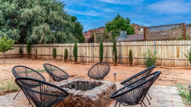 Discover a truly exceptional turnkey home nestled in a quiet on Oakcreek Country Club in Arizona - for sale on GolfHomes.com, golf home, golf lot