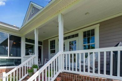 Location, location, location!   Beautiful custom home with on Members Club At St. James Plantation in North Carolina - for sale on GolfHomes.com, golf home, golf lot