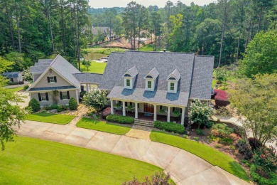 Remarkable acreage with gorgeous landscaping and lakefront on Reynolds Lake Oconee - The Creek Club in Georgia - for sale on GolfHomes.com, golf home, golf lot
