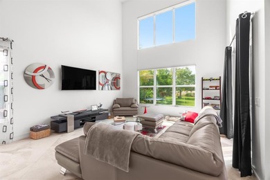 Step onto this stunning contemporary 5B/4Full BA/3 car gar on PGA National Estates Golf Course in Florida - for sale on GolfHomes.com, golf home, golf lot