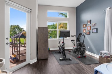 Step onto this stunning contemporary 5B/4Full BA/3 car gar on PGA National Estates Golf Course in Florida - for sale on GolfHomes.com, golf home, golf lot