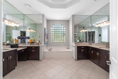 Step onto this stunning contemporary 5B/4Full BA/3 car gar on PGA National Estates Golf Course in Florida - for sale on GolfHomes.com, golf home, golf lot