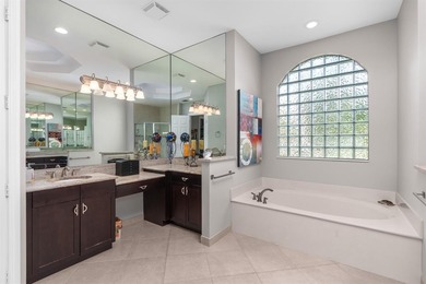 Step onto this stunning contemporary 5B/4Full BA/3 car gar on PGA National Estates Golf Course in Florida - for sale on GolfHomes.com, golf home, golf lot