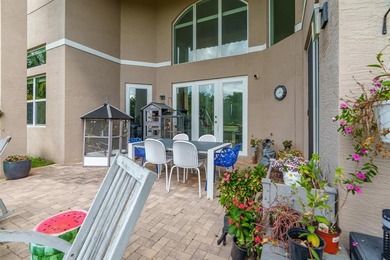 Step onto this stunning contemporary 5B/4Full BA/3 car gar on PGA National Estates Golf Course in Florida - for sale on GolfHomes.com, golf home, golf lot