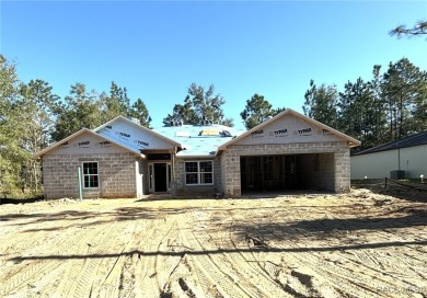 Brand New Quality Built Construction in Citrus Springs!  Seller on Pine Ridge Community Golf and Country Club in Florida - for sale on GolfHomes.com, golf home, golf lot