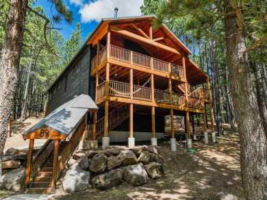 Just a stone's throw from Monte Verde Lake, this fully remodeled on Angel Fire Resort Country Club in New Mexico - for sale on GolfHomes.com, golf home, golf lot