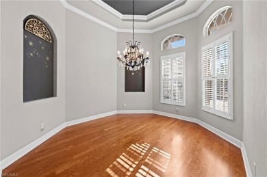 Offering over 3,000 square feet of one-level living with soaring on Estero Country Club in Florida - for sale on GolfHomes.com, golf home, golf lot