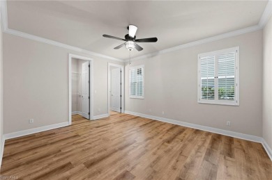 Offering over 3,000 square feet of one-level living with soaring on Estero Country Club in Florida - for sale on GolfHomes.com, golf home, golf lot