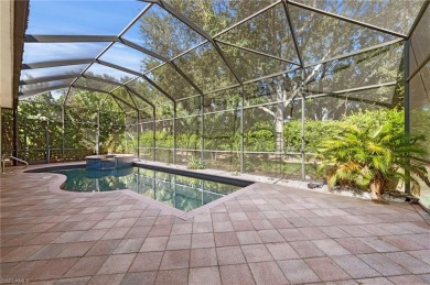 Offering over 3,000 square feet of one-level living with soaring on Estero Country Club in Florida - for sale on GolfHomes.com, golf home, golf lot