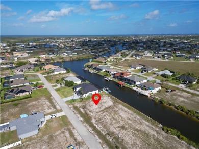 Scoop up this prime Gulf access residential lot in highly on Burnt Store Golf Club in Florida - for sale on GolfHomes.com, golf home, golf lot